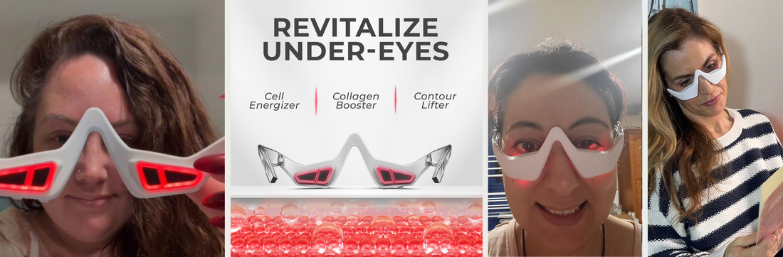 Is Red Light Safe for Use Around the Eyes? Here’s What You Really Need to Know About Under Eye Red Light Therapy