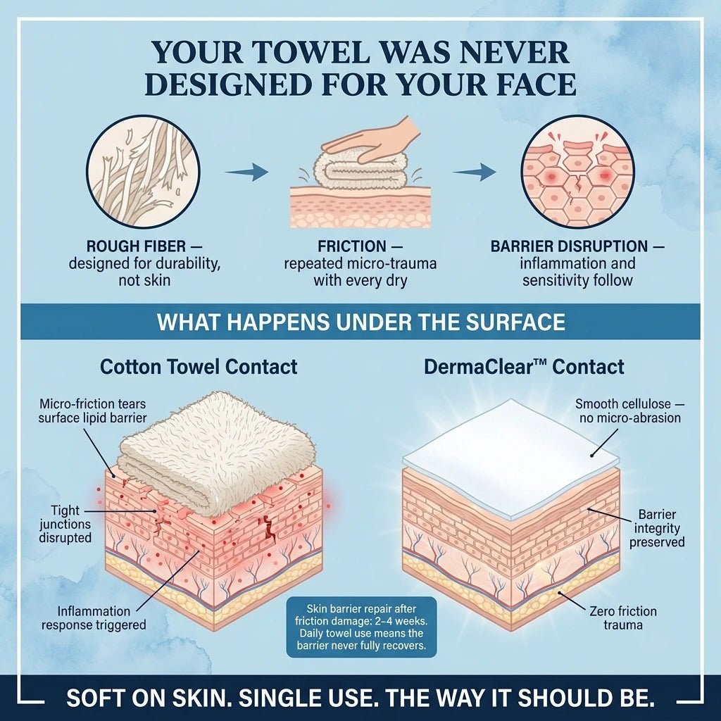 DermaClear™ Face Towels For Acne-Prone Skin - Botanique Paris