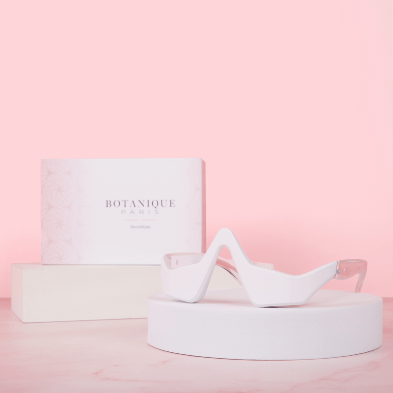 RevitalEyes® 2 - in - 1 Red Light Therapy & EMS Microcurrents For Eye Bags - Botanique Paris