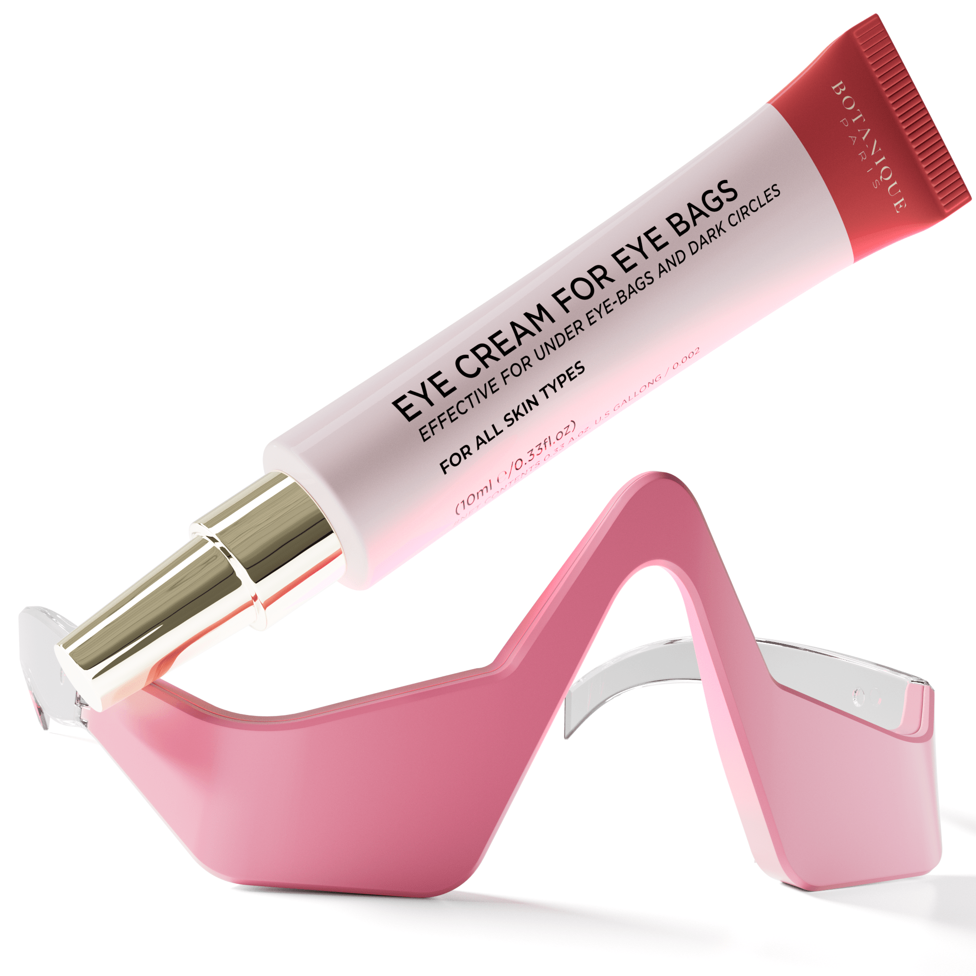 RevitalEyes® 2 - in - 1 Red Light Therapy + EMS To Erase Eye Bags - Botanique Paris