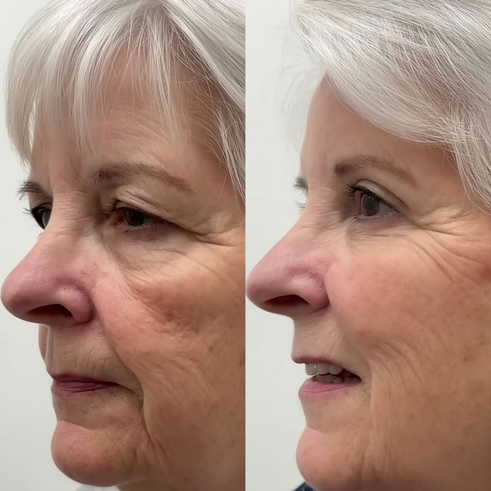 SLOT 16 — Additional Before/After(different woman, natural lighting)