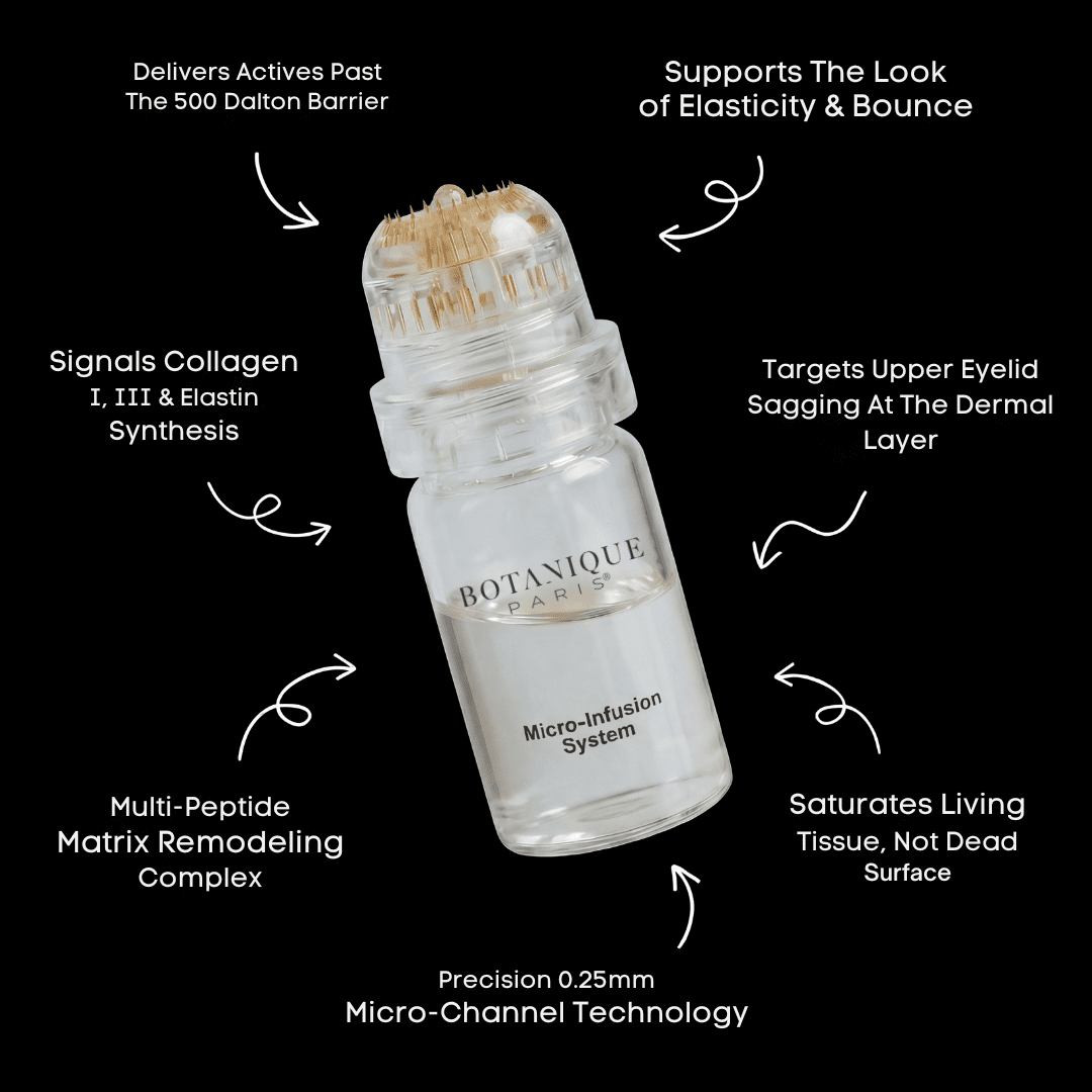 Micro - Infusion System For Upper Eyelids - Botanique Paris