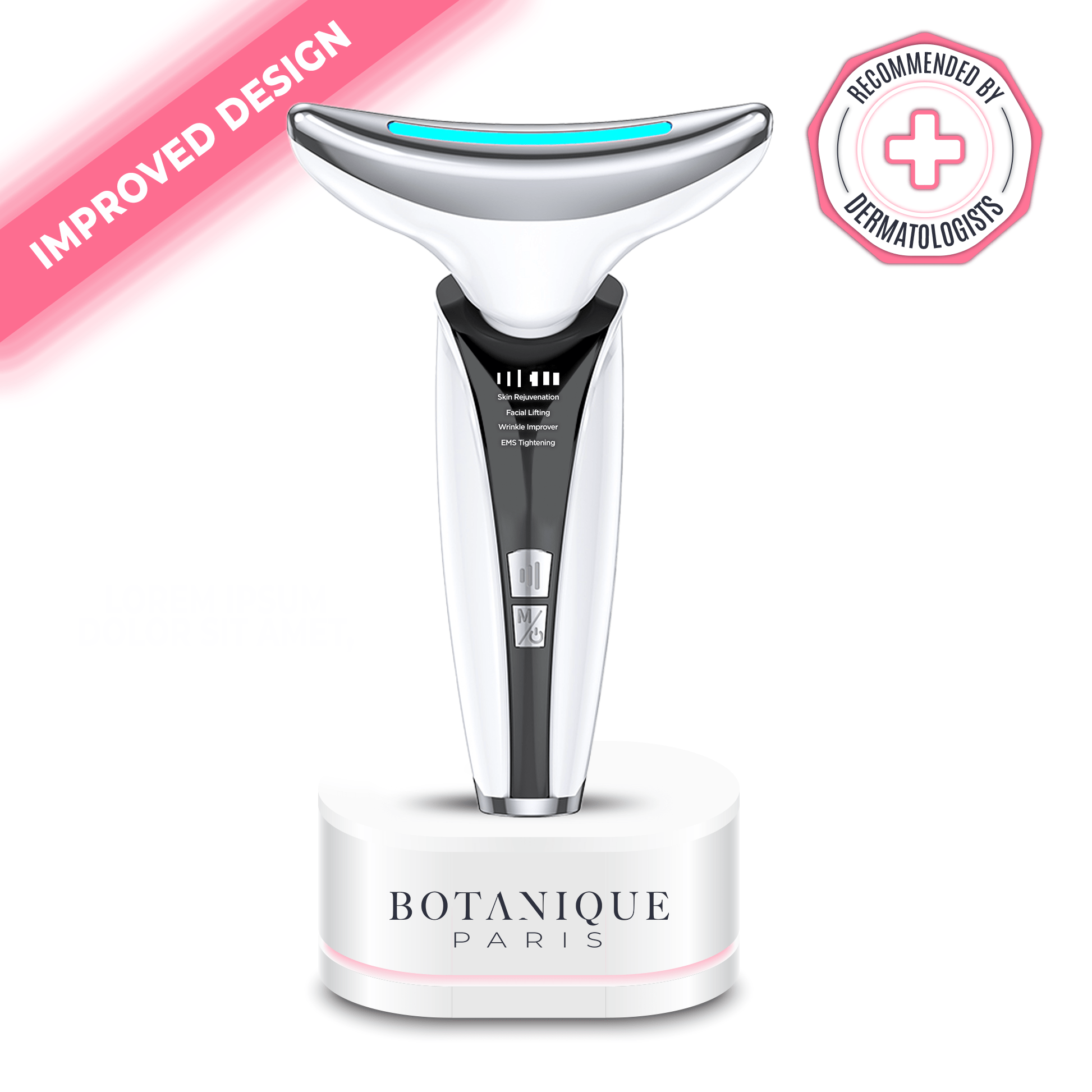 Multi - Spectral Chin & Neck Tightening Light Therapy® Device - Botanique Paris