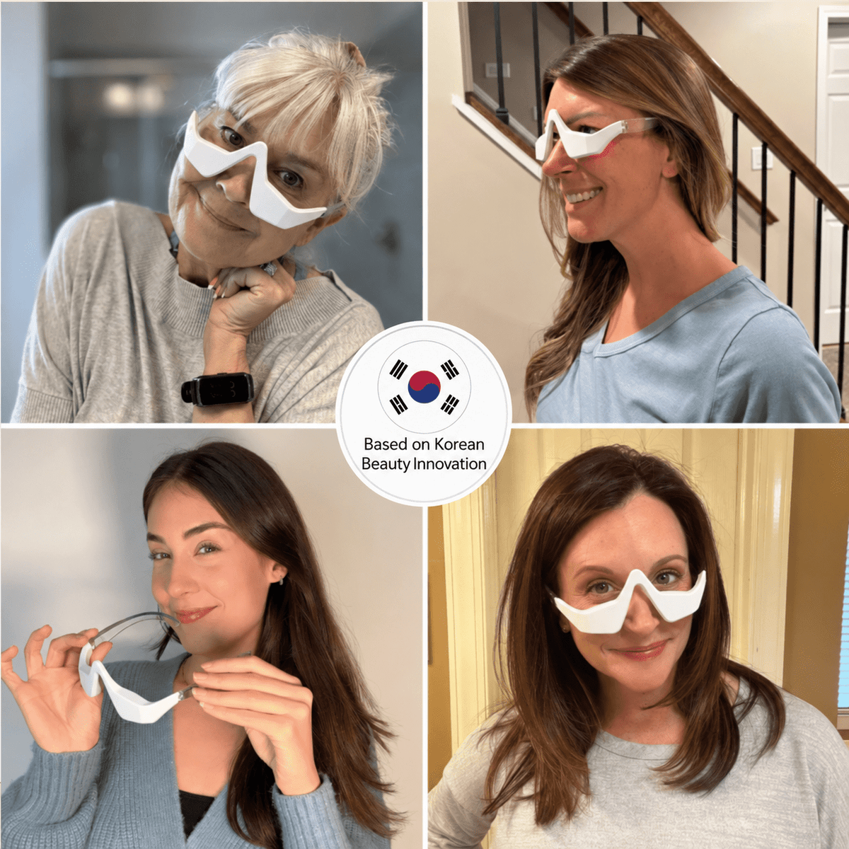 RevitalEyes® Korean Dermal Red Light Therapy + EMS To Erase Eye Wrinkles & Fine Lines - Botanique Paris