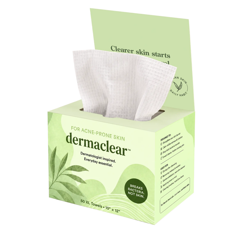 DermaClear™ Face Towels For Acne-Prone Skin - Botanique Paris