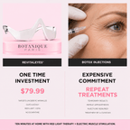 RevitalEyes® Korean Dermal Red Light Therapy + EMS To Erase Eye Wrinkles & Fine Lines - Botanique Paris