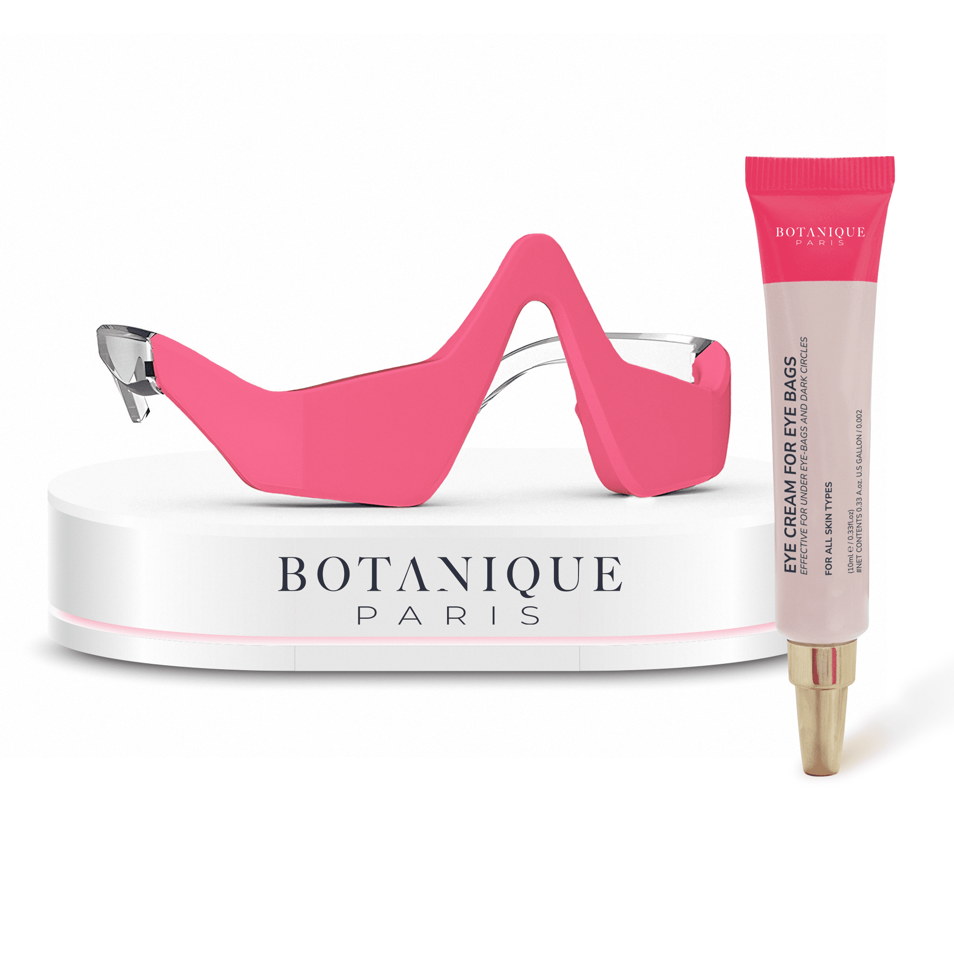 RevitalEyes® 2 - in - 1 Red Light Therapy + EMS To Erase Eye Bags - Botanique Paris