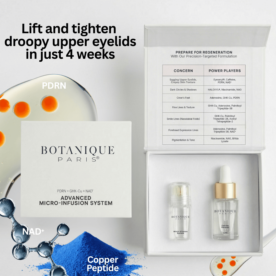 Micro - Infusion System For Upper Eyelids - Botanique Paris