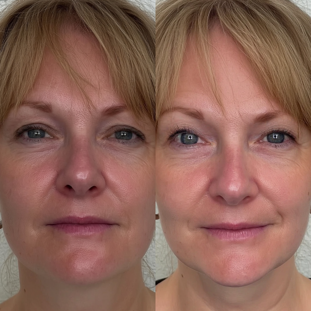 Before and after: firmer, less hooded lids &mdash; Alicia B.