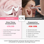 RevitalEyes® 2 - in - 1 Red Light Therapy + EMS To Erase Eye Bags - Botanique Paris