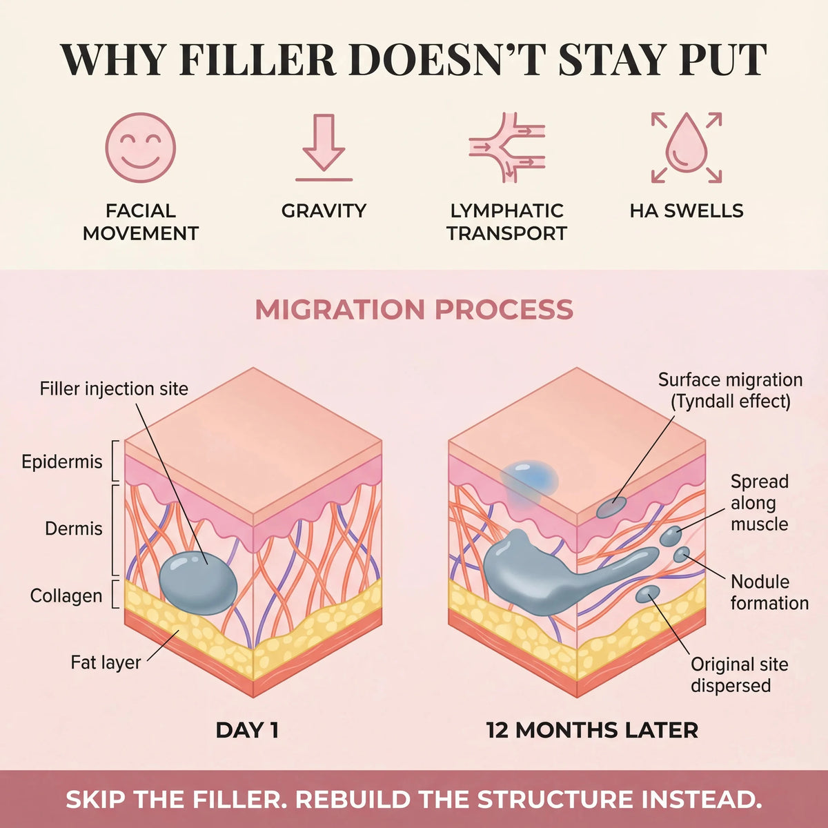 Why filler can add puffiness
