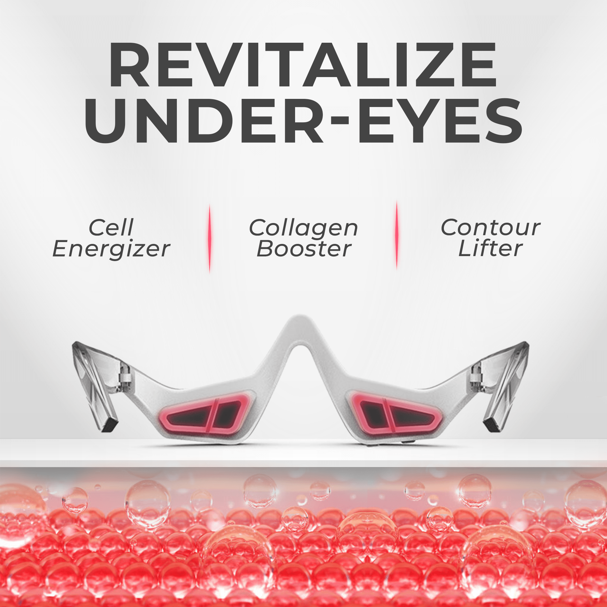 RevitalEyes® Under - Eye Red Light Therapy for Men - Botanique Paris