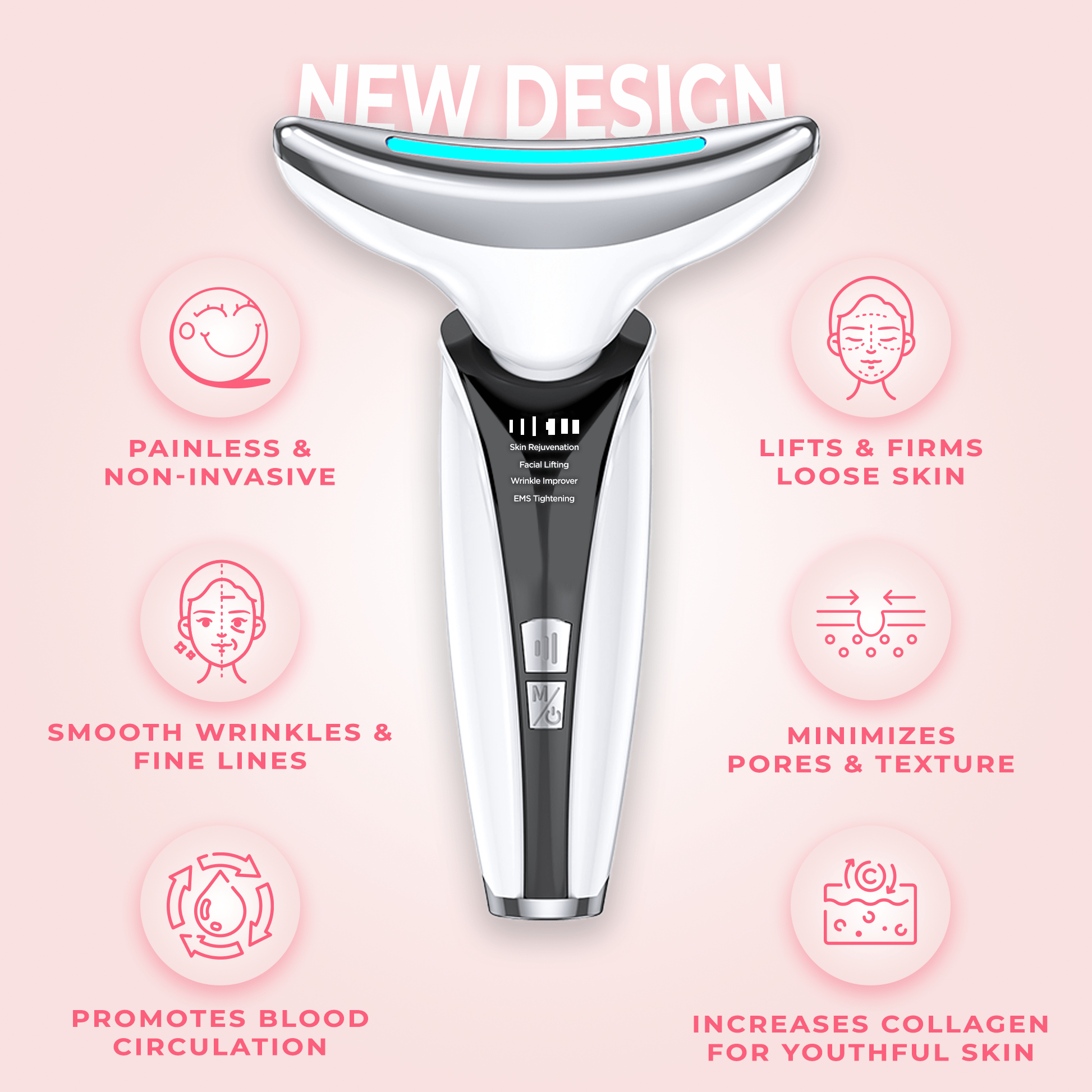 Multi - Spectral Chin & Neck Tightening Light Therapy® Device - Botanique Paris