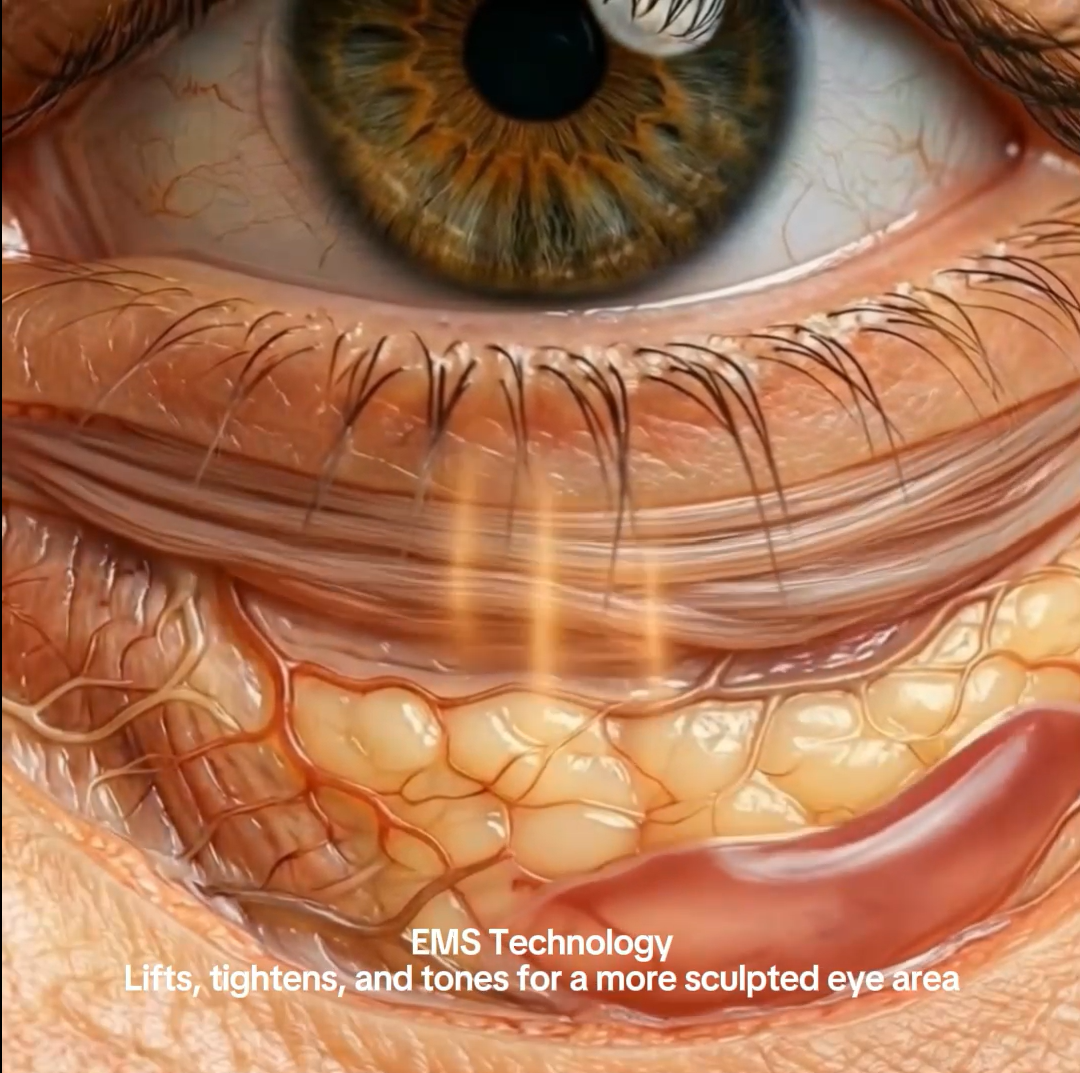 RevitalEyes® 2-in-1 Red Light Therapy + EMS To Erase Eye Bags