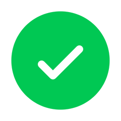 Green check icon